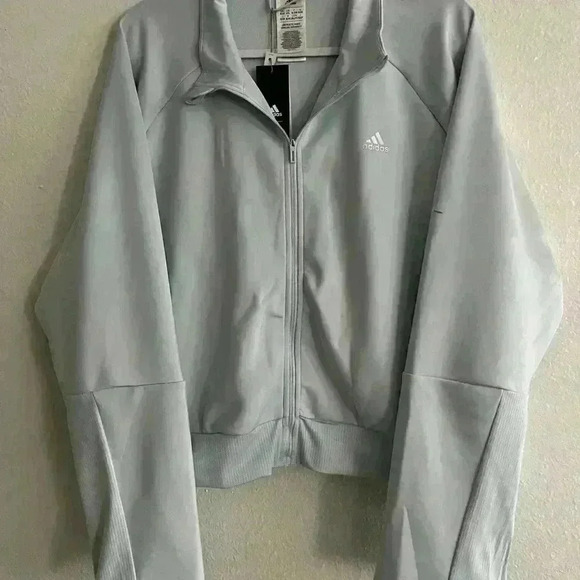 NWT Adidas Zip-up Fleece - Picture 1 of 6